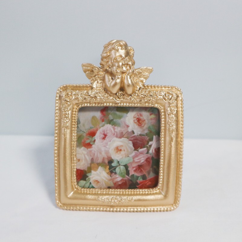 European Retro Little Angel Photo Frame Wall Hanging Desktop Cabinet Ornaments Shooting Props Resin Picture Frame Wholesale Factory European Retro Little Angel Photo Frame Wall Hanging Desktop Cabinet Ornaments Shooting Props Resin Picture Frame Wholesale Factory