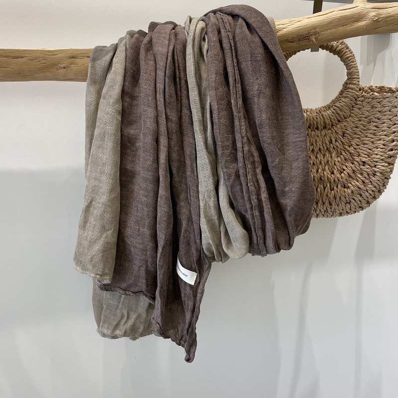 Nouveau châle chaud en coton de grande taille avec protection solaire haut de gamme et écharpe en lin polyvalente pour femmes_voghion.com