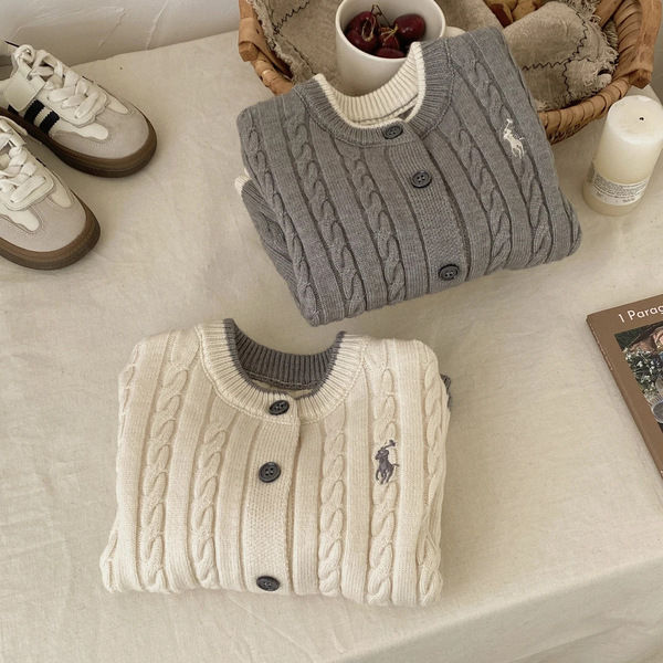 knitted demi-season autumn sweater for boys