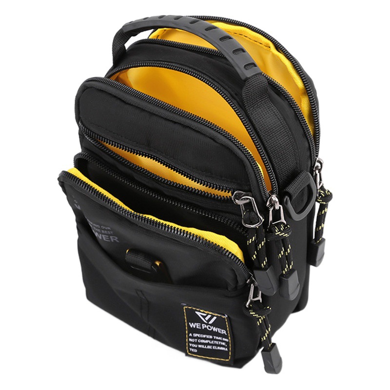 Nueva moda bolsa de mensajero de los hombres deportes impermeable bolsa de hombro personalizada casual ciclismo bolsa de mensajero de moda