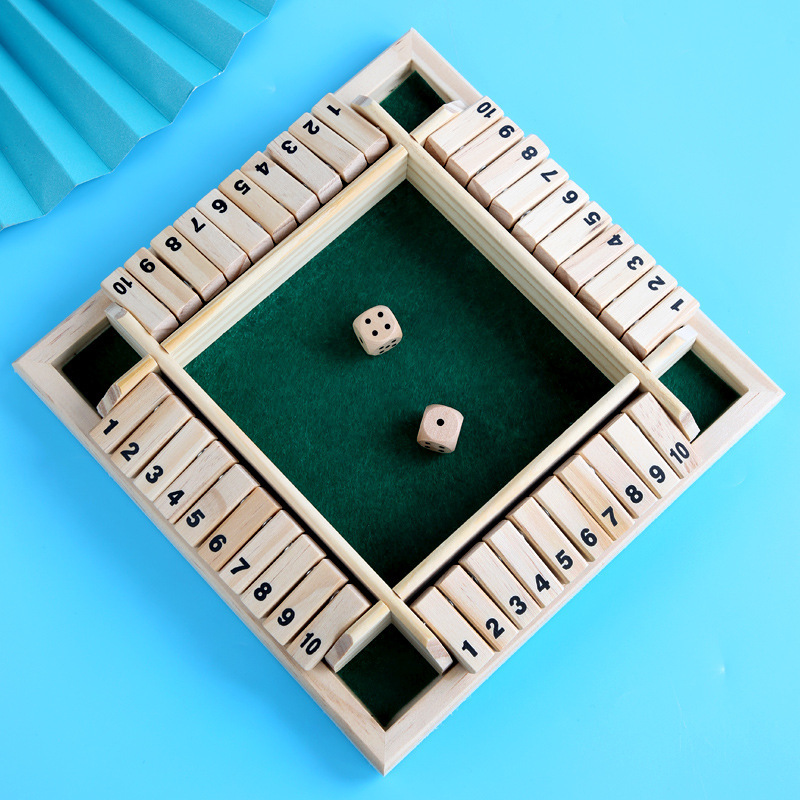 Juego de tablero Flip de cuatro lados digital de doble cara p0.36 True Story Adventure KTV bar party ocio divertido juego