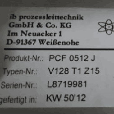 PROZESSLEITTECHNIK GMBH & CO.KG 开关 PCF0512J-V128T1Z15