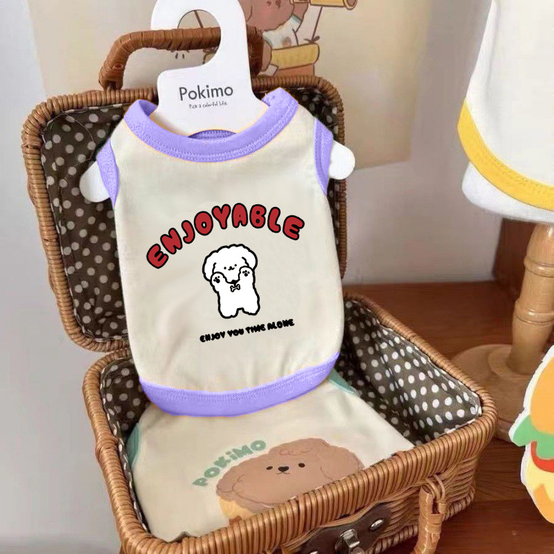 Жилет Pokimo бело-розовый S