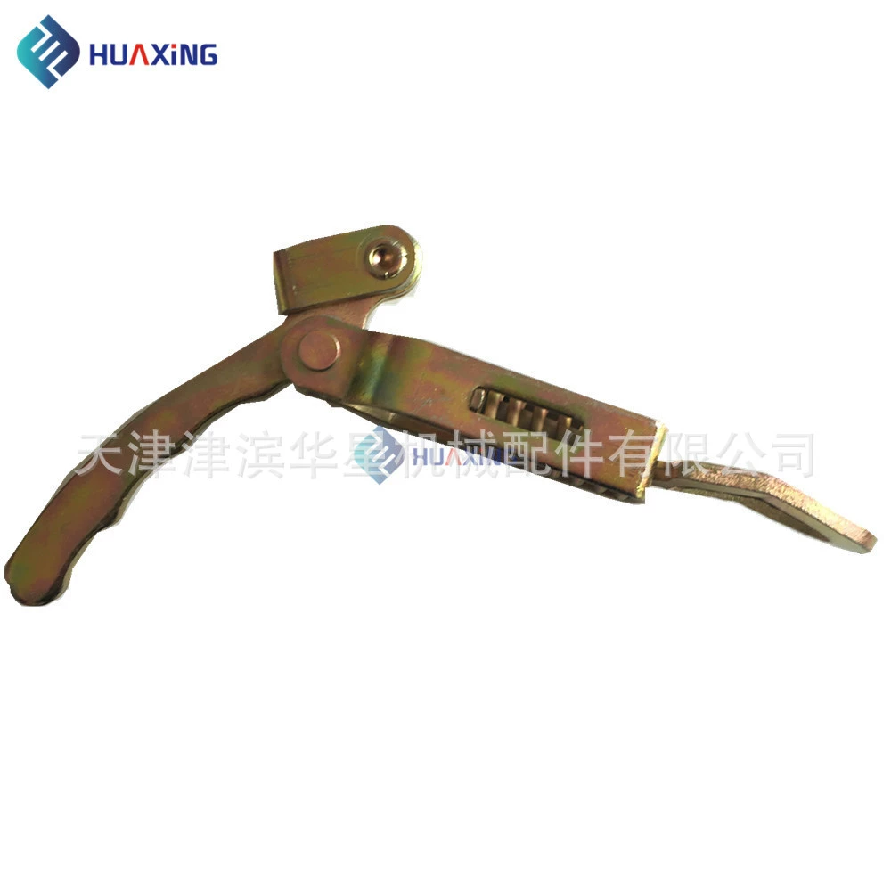 Замок каретки для обработки и производства, пружинная ручка, крюк, перила, замок, дверная пряжка