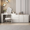 modern Simplicity Cream-colored dresser Storage cabinet desk one Dressing table Corner Dressing tables Shaving mirror