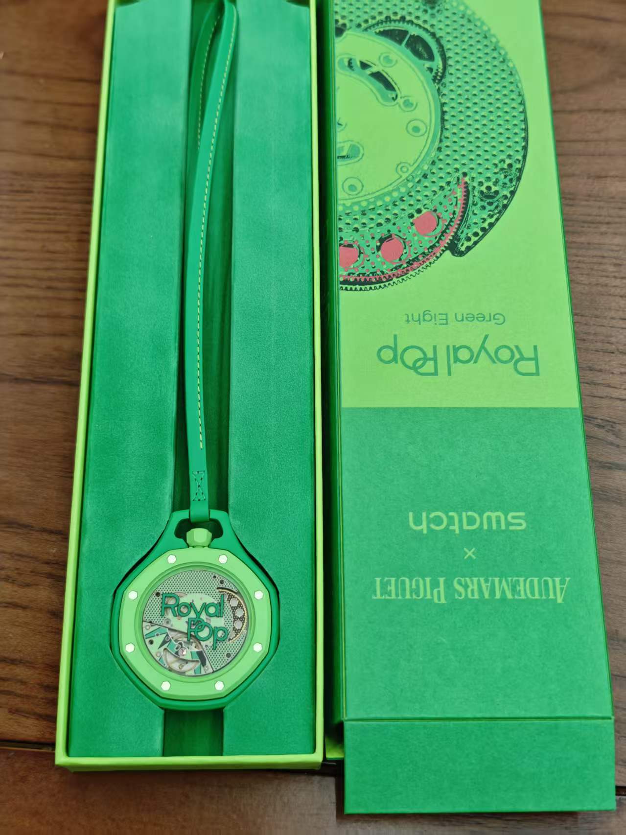 Audemars Piguet x Swatch Royal Pop Green Eight