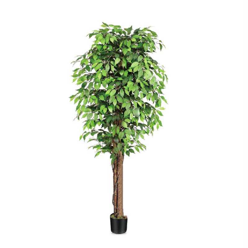 Simulación de plantas verdes, plantas en macetas, adornos de piso, bonsai, árboles artificiales, interiores, plantas grandes, decoración, simulación de plantas verdes falsas, al por mayor