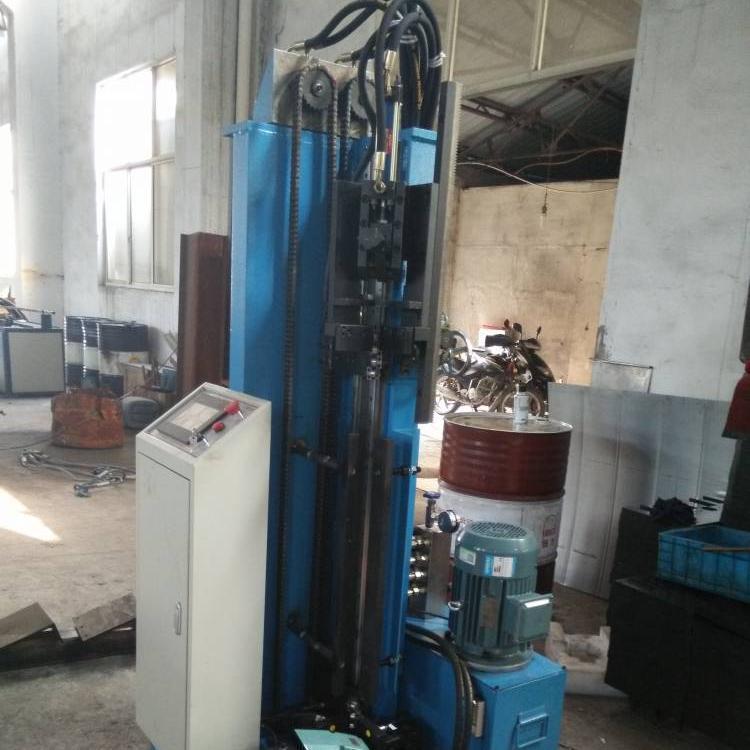 6 máquina de costura vertical de tubería cuadrada CNC hidráulica máquina de costura vertical de tubería cuadrada CNC