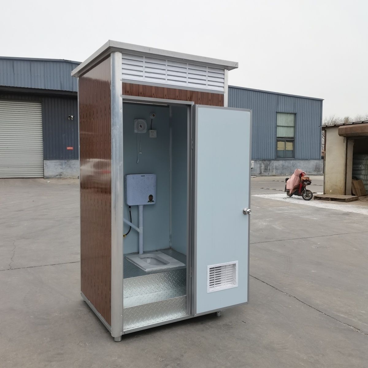 农村淋浴房旱厕移动厕所工地家用活动卫生间室外临时一体改造户外