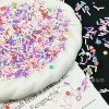 Lilac mixed soft clay pieces
