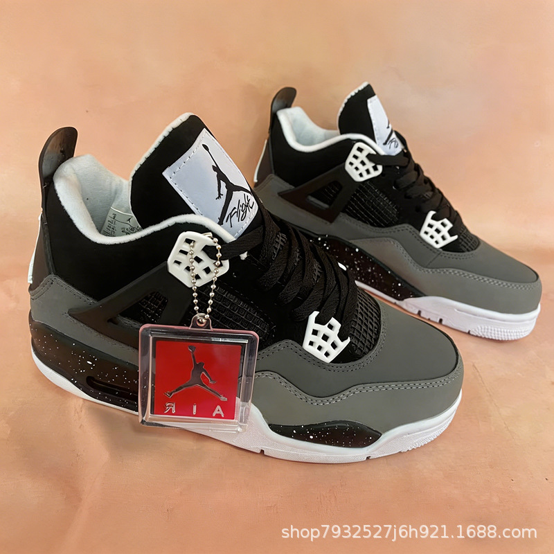 Chunyuan AJ4 Putian Jordan zapatos de baloncesto para hombres y mujeres, zapatos deportivos amortiguación retro casuales al por mayor transfronterizos