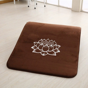 Large Prayer Mat Crystal Velvet Ultra-Smooth Thickened Home Prayer Mat for Prostrations and Worship, 108 Prostrations