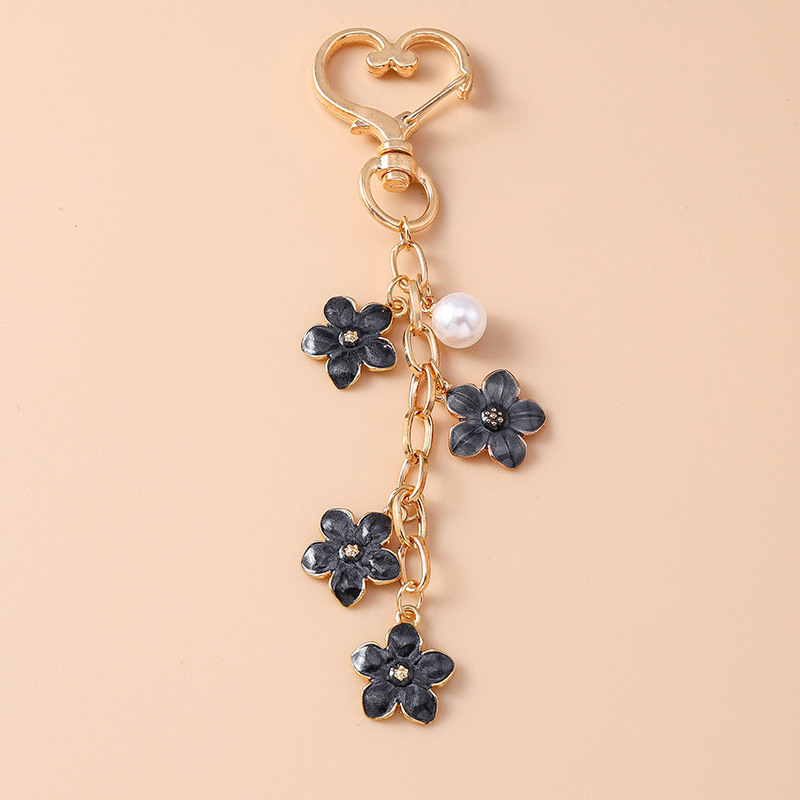 12g Weight Spring Ring Trigger Clasp Closure Clasp Closure Type Bag Pendant, Keychain Classification 1 Piece Quantity Daily, Street Occasion Alloy Material Flower Pattern Women's Gender Cute, Modern Style, Classic Style Style 1 Piece Cute Modern Style Classic Style Flower Alloy Women's Spring Ring Trigger Clasp Closure Bag Pendant Keychain 15