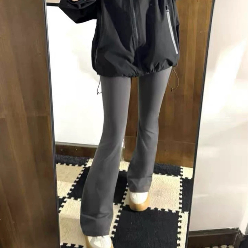 New Correct Version Korean Dongdaemun 25 New Versatile Slim-Fit Warm Fleece-Lined Yoga Pants Flared Leggings New Correct Version Korean Dongdaemun 25 New Versatile Slim-Fit Warm Fleece-Lined Yoga Pants Flared Leggings