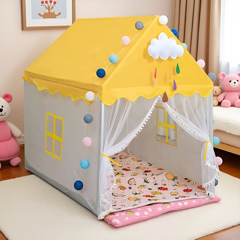 Tienda Castillo Infantil de Ditav Ensamblable para Interior image 12