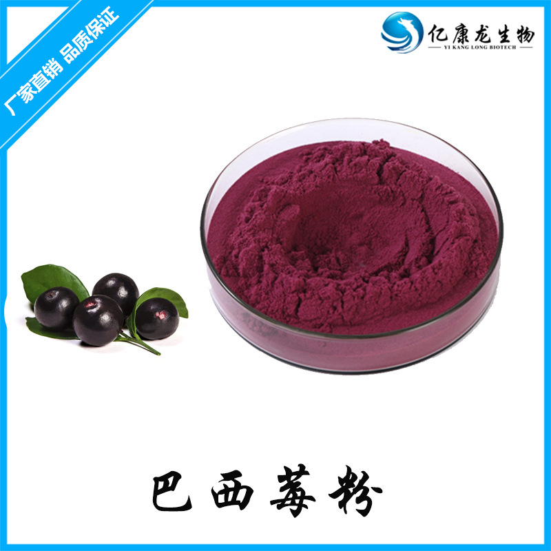 巴西莓冻干粉 巴西莓果粉 速溶果粉巴西莓提取物 喷雾干燥 包