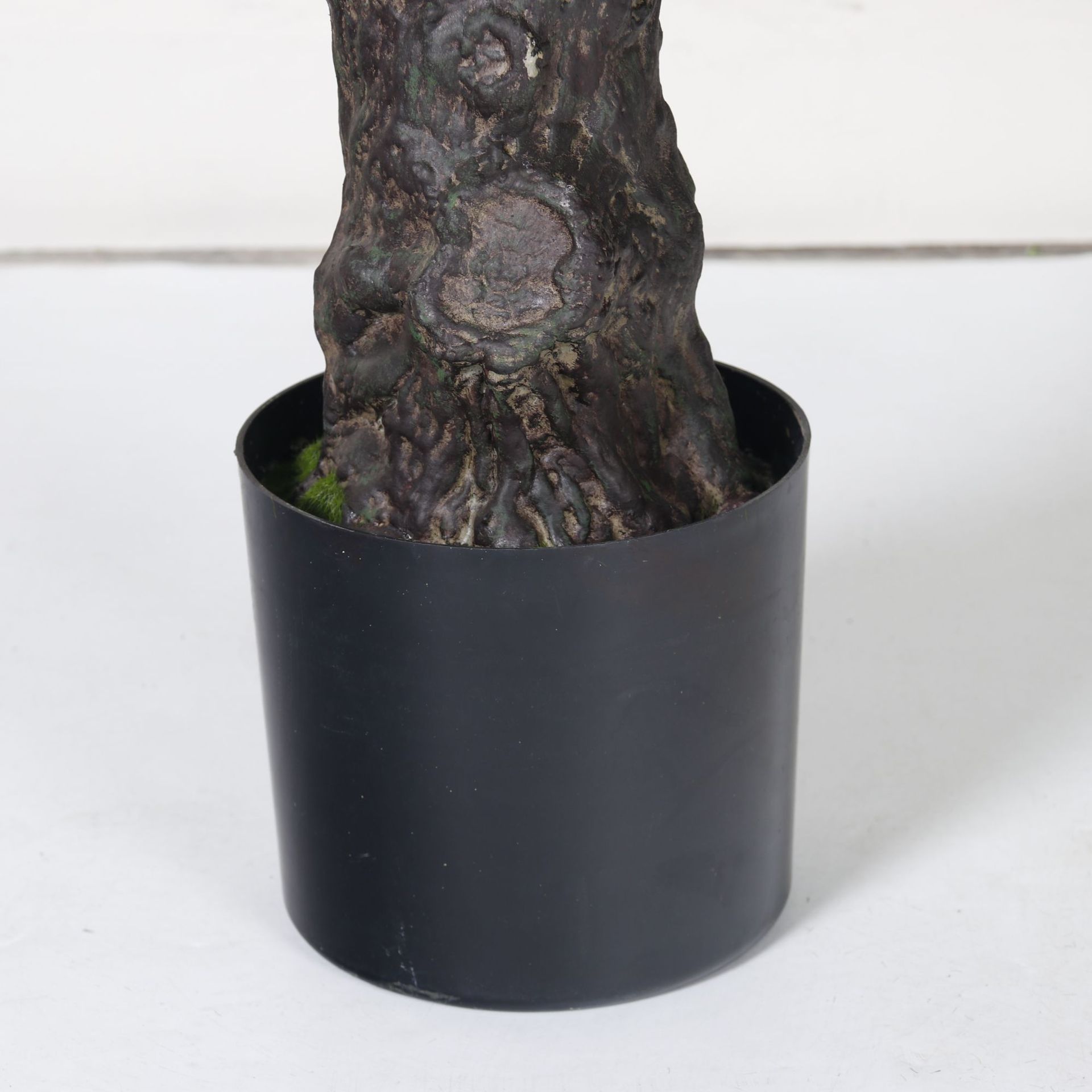 Ficus Lyrata Artificial en Maceta de PVC y Tela de Seda Decorativo para Sala de Estar e Interiores image 5