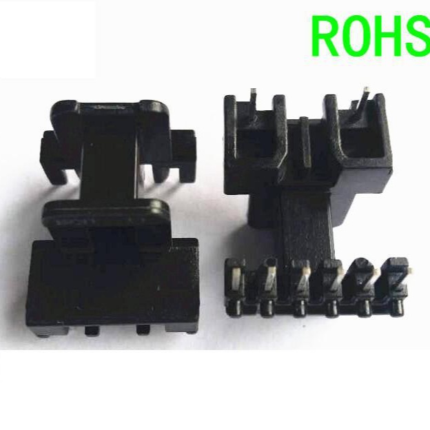 EE16变压器骨架EE16电源骨架可配套磁芯立式单边加宽6+2开放式变