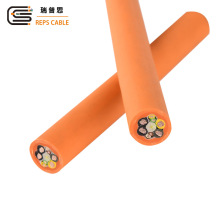H05BQ-F H07BQ-F 聚氨酯PUR橙色高柔性電纜線 柔韌耐磨抗油污