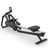 Гребной тренажер Qiaoshan MATRIX ROWER, электромагнитный гребной тренажер с автономным питанием, бесшумное аэробное оборудование для фитнеса