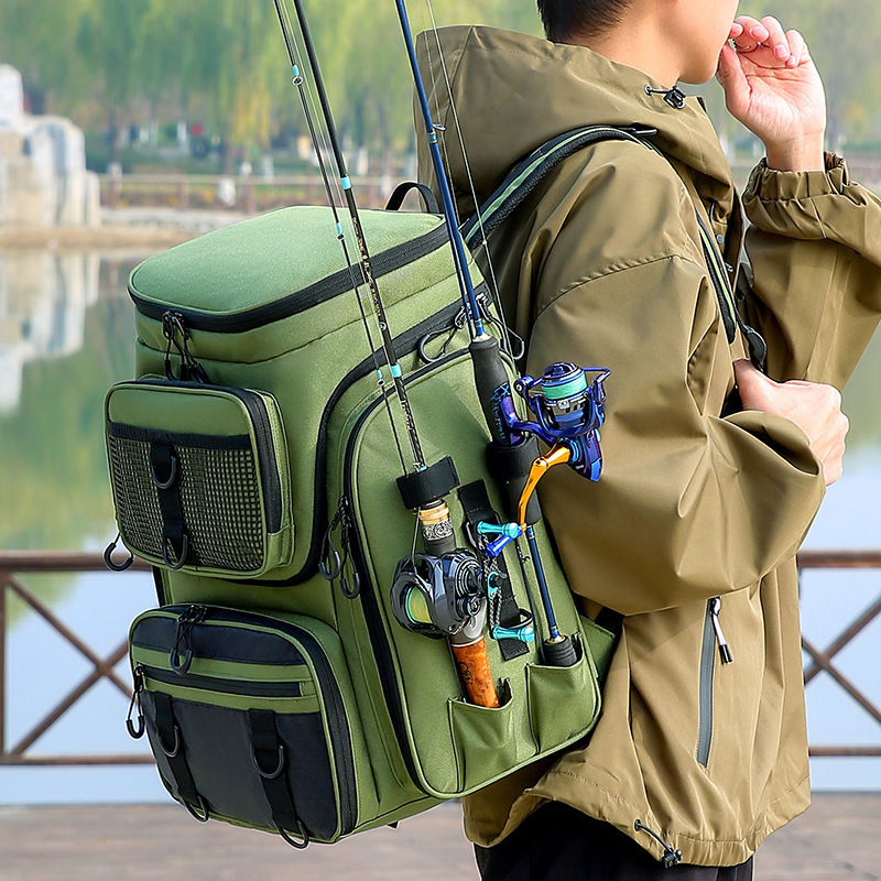 Capacious waterproof wear-resistant climbing backpack