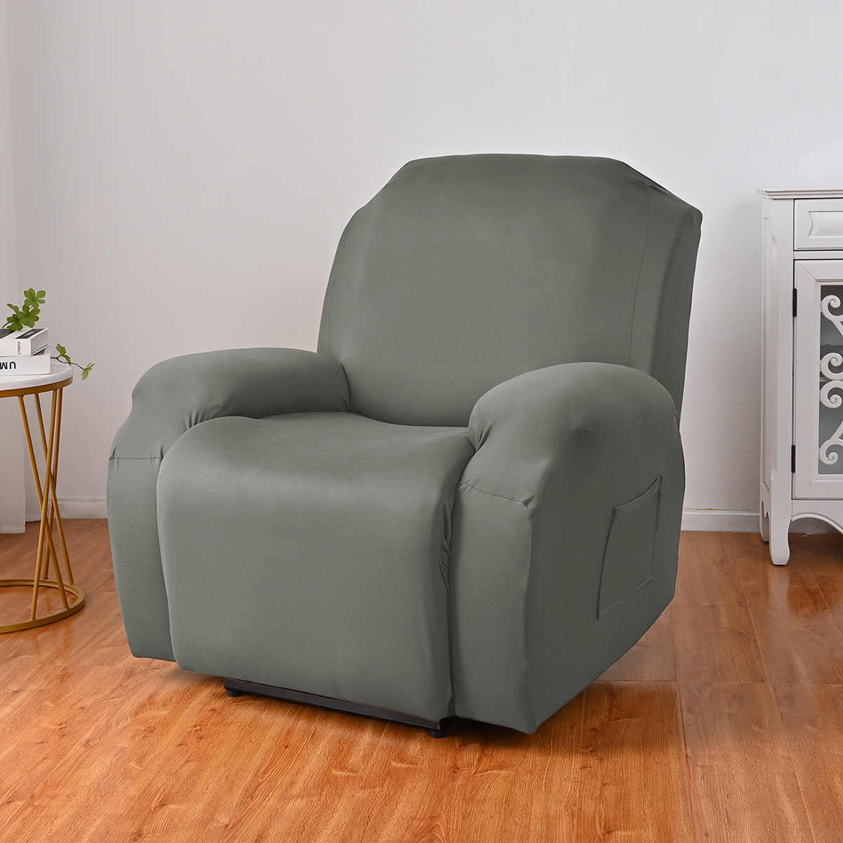 Funda de sofá Chivas de seda de leche elástica para Amazon y Ebay, tipo dividido, funda de sofá reclinable Chivas