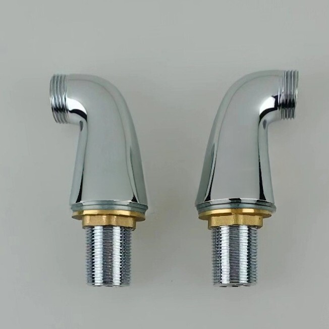 Bathtub Hot and Cold Water Mixing Angle Valve, Concealed Built-In Dual-Hole Shower Accessories, Temperature-Controlled Faucet, In-Wall Fittings Bathtub Hot and Cold Water Mixing Angle Valve, Concealed Built-In Dual-Hole Shower Accessories, Temperature-Controlled Faucet, In-Wall Fittings