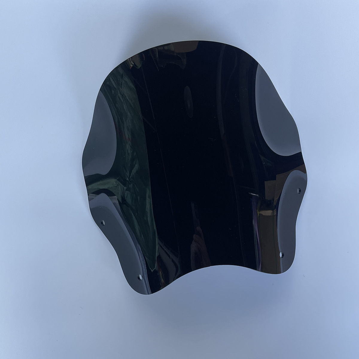 Shiyong Windshield For Yamaha VMAX1200 V-MAX 1200 VMAX 1200 85-07 (Motorcycle front windshield) - black