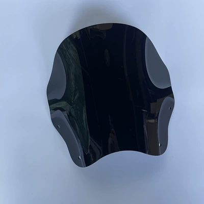 Suitable for Yamaha Vmax1200 V-Max 1200 Vmax 1200 Big Devil Windshield 85-07 (Motorcycle front windshield) - black
