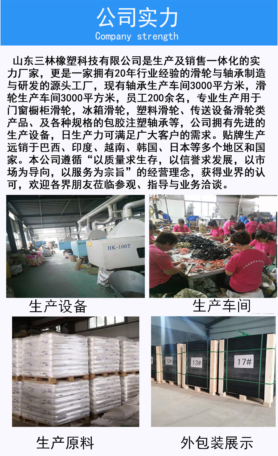 三林橡塑公司实力
