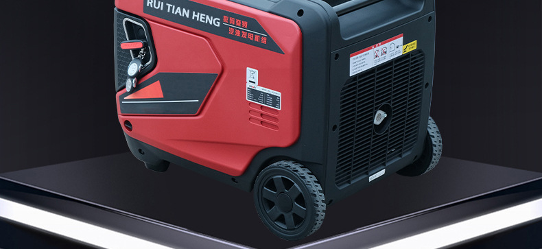 Variable frequency gasoline generator portable portable 220V household 6KW small outdoor camping mute 2.5/3.5/4/8