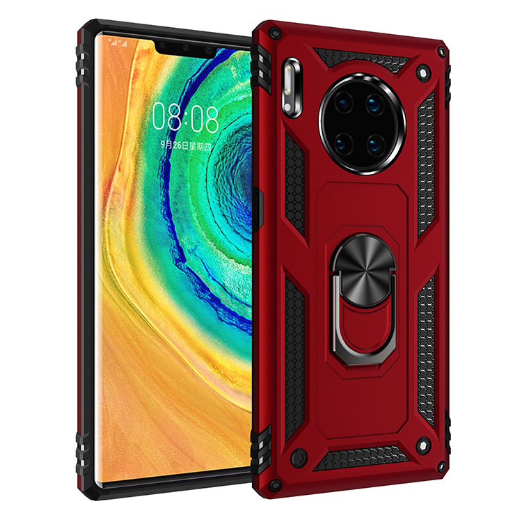 For Sergeant mate30pro Phone Case Huawei Mate20 lite Drop-resistant Car Magnetic Bracket Protective Cover