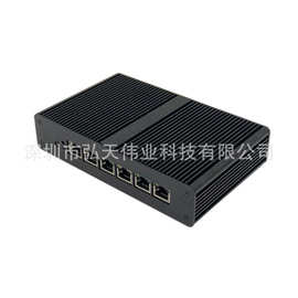 六网输出HDMI VGA 四USB网输入工业路由，软路由，工控电脑3965U