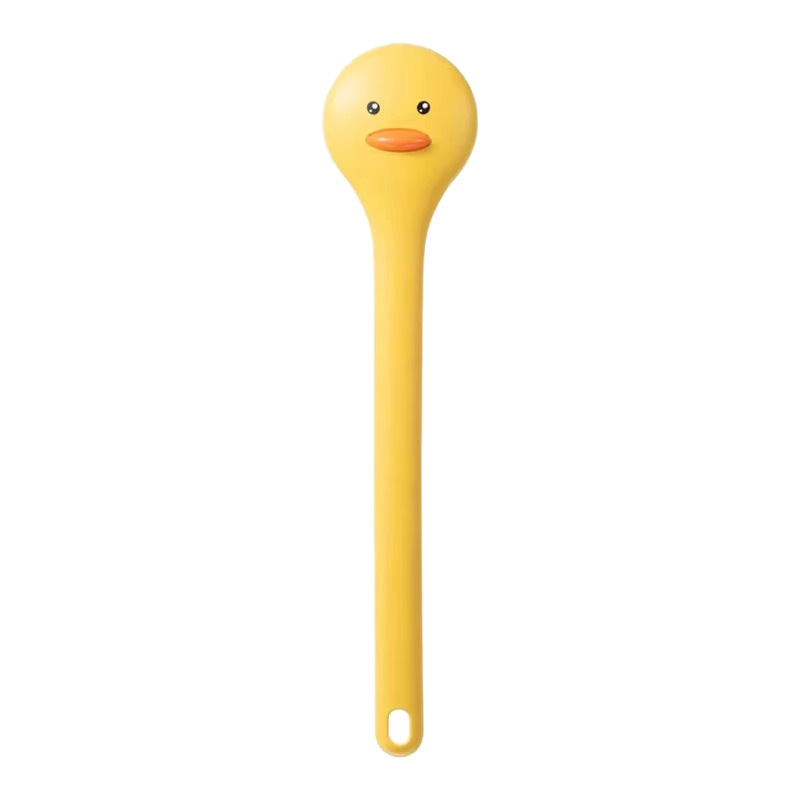 Spazzola da bagno Little Yellow Duck Magic Tool con manico lungo e setole morbide_voghion.com