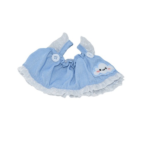 10cm20cm cotton doll suspender skirt without attributes summer clothes tops dress-up doll accessories