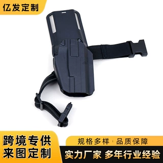 定制跨境579穿腰下沉套沙发里兰快拔腰板迷彩战术手枪套molle模型