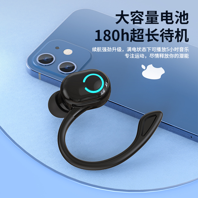 Nuevos deportes oído-montados inalámbricos transfronterizos del solo-oído S10 que funcionan con los auriculares Bluetooth de TWS para Apple Huawei