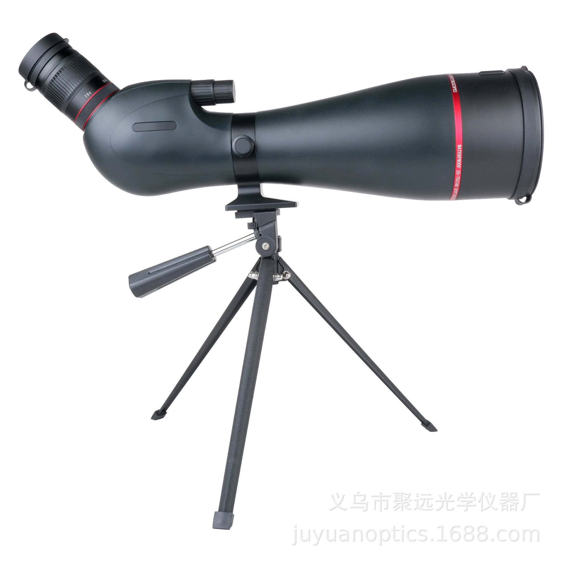 Оптовая продажа CY7 25-75x100 Зеркало для наблюдения за птицами большого диаметра с высокой мощностью HD-зумом монокулярный телескоп для просмотра на открытом воздухе