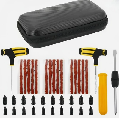 Tire Repair Tool Kit: Repair kit - 39pc-tire-repair-tool-kit