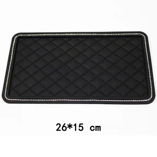 Pearl Crown Feather Cell Phone Anti-Slip Mat Camellia Women's Car Ornament Jewelry Creative Automotive Supplies Manufacturer