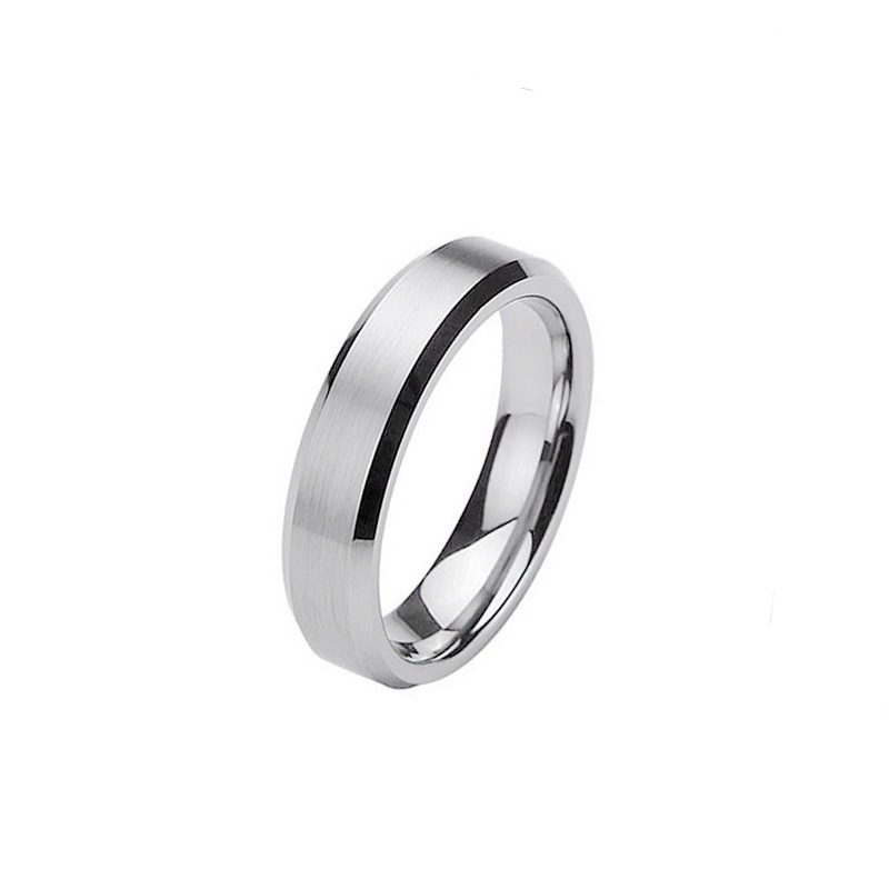 5g Weight Rings Classification 1 Piece Quantity Daily Occasion Titanium Steel Material Circle Pattern Unisex Gender Plating Design Simple Style Style Simple Style Titanium Steel Circle 9