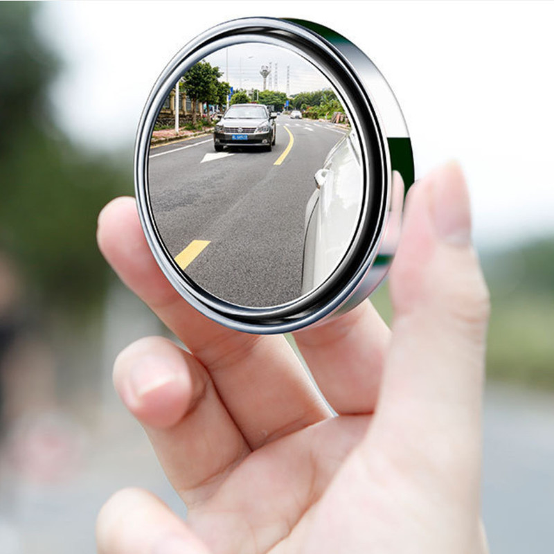 Car Reversing Rearview Mirror Hd Rainproof Small Round Mirror Can Be Rotated and Adjusted Wide-Angle Auxiliary Reversing Mirror Reflective Mirror Car Reversing Rearview Mirror Hd Rainproof Small Round Mirror Can Be Rotated and Adjusted Wide-Angle Auxiliary Reversing Mirror Reflective Mirror