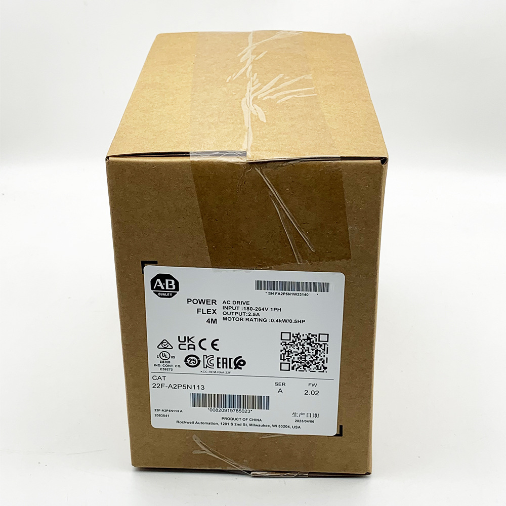 22F-A2P5N113变频器罗克韦尔Allen-BradleyAB全新22FA2P5N113