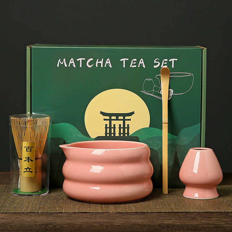 抹茶碗打抹茶宋代点茶工具陶瓷茶筅立搅拌器日式竹抹茶刷茶筅套装|undefined