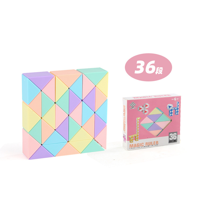 P168-93 macaron regla mágica 36 Inglés caja G