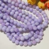 Purple natural ore jade, 10mm