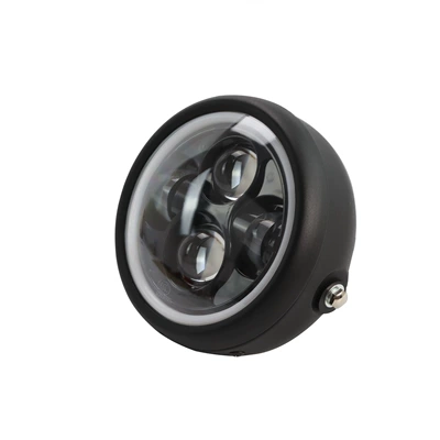 Led Headlight 5.75inch Wrangler Motorcycle headlights, headlights - 575-inch-4-pearl-yellow-white-light-with-shell