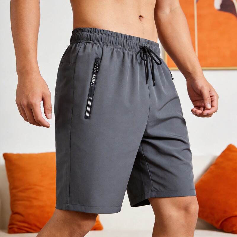 Quick-Drying Shorts for Men, New Summer Product, Cool and Refreshing, Four-Way Stretch, Outer Wear, Five-Point Pants, Fashionable Casual Sports Pants for Men