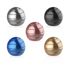 減圧玩具プレゼント転送ジャイロ回転金属青中高年玩具退屈クリエイティブデスクトップジャイロプレゼント