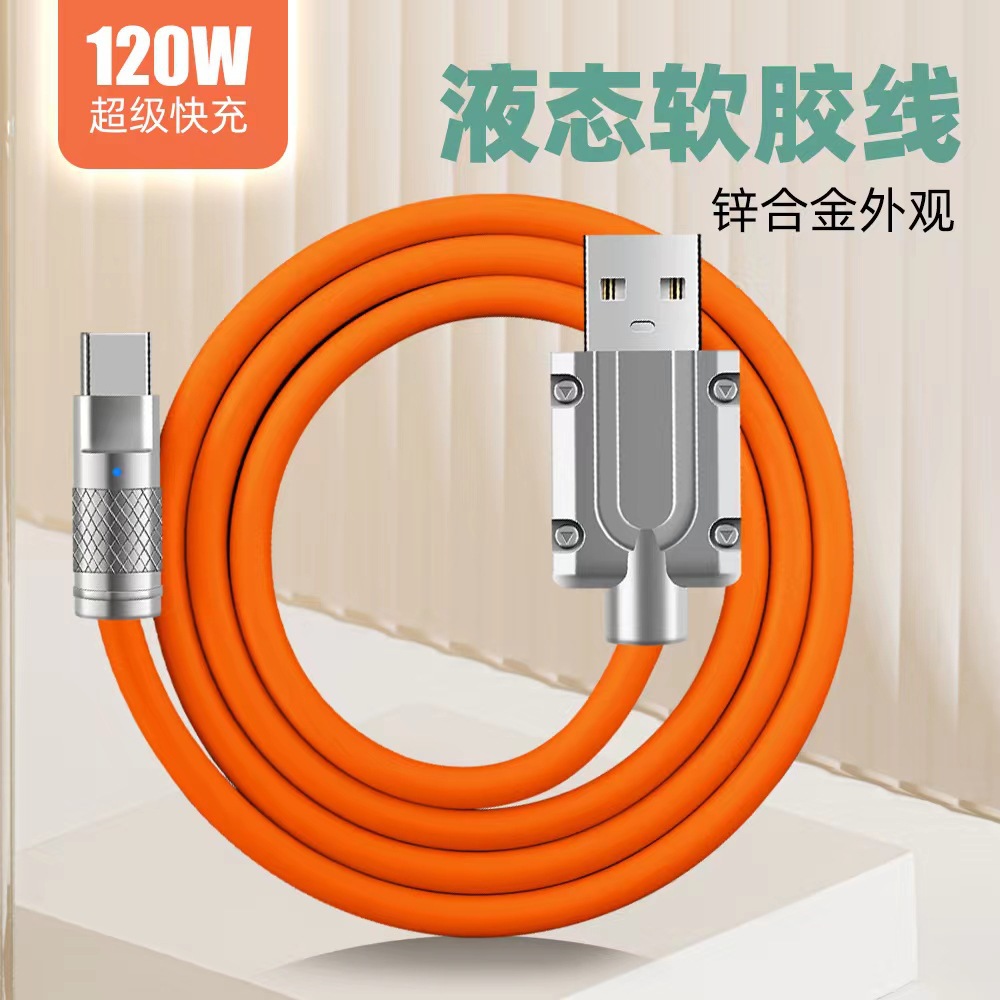 Zinc alloy data cable usb mobile phone c...